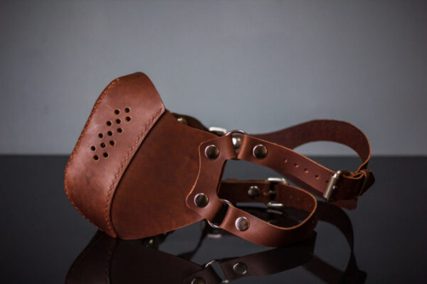 steampunk leather mask