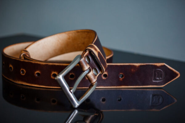 vintage leather belt
