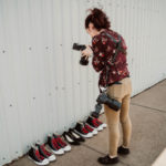 Narrow photographer harness