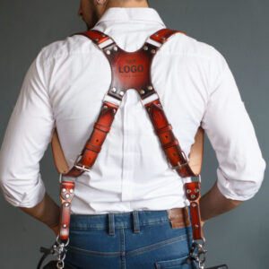 leather dual camera straps