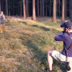 Personalized camera straps with stiching