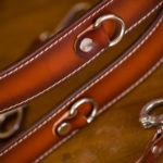 Personalized camera straps with stiching