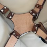 Personalized camera straps with stiching