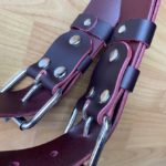 Gradient colored camera strap
