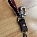 Gradient colored camera strap