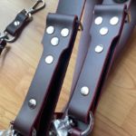 Gradient colored camera strap